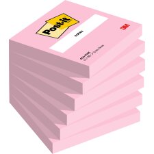 Post-it Haftnotizen Notes 76 x 76 mm flamingopink 1 Block...