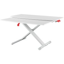 LEITZ Sitz-Steh Workstation Ergo Cosy ausziehbar hellgrau