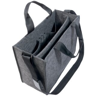 sigel Business-Filztasche Desk Sharing Bag Größe: M grau