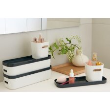 smartstore Aufbewahrungsbox COMPACT SLIM 1,32 Liter weiß
