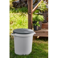 orthex Gartencontainer/Behälter 80 Liter dunkelgrau