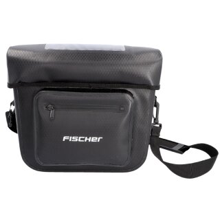 FISCHER Fahrrad-Lenkertasche Tour schwarz