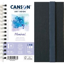 CANSON Skizzenbuch ART BOOK Montval 200 x 200 mm 24 Blatt
