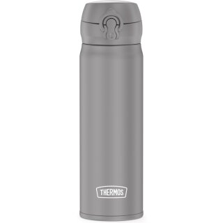 THERMOS Isolier-Trinkflasche Ultralight 0,5 Liter grau matte Optik