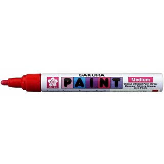 SAKURA Permanent-Marker Paint Marker mittel rot