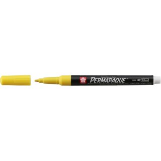 SAKURA Permanent-Marker Permapaque fein gelb