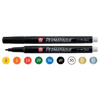 SAKURA Permanent-Marker Permapaque fein weiß