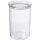 plast team Trockenvorratsdose Stockholm 1,0 Liter rund transparent