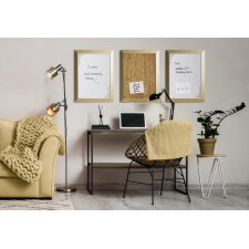 Bi-Office Design-Korktafel Kamashi 600 x 450 mm gold