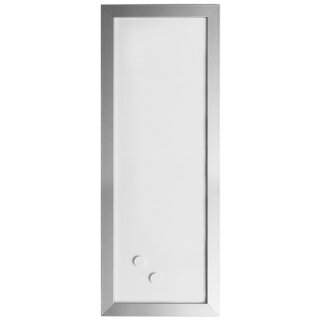 Bi-Office Design-Weißwandtafel 600 x 400 mm silber