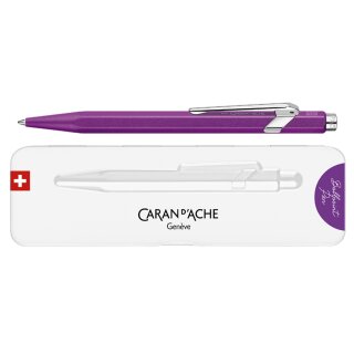 CARAN DACHE Druckkugelschreiber 849 Colormat-X violett