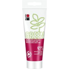 Marabu Green Wasserbasierte Alkydfarbe kirschrot 100 ml Tube