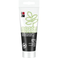 Marabu Green Wasserbasierte Alkydfarbe schwarz 100 ml Tube