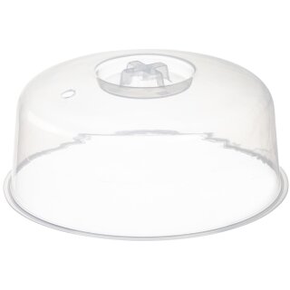 plast team Mikrowellenabdeckhaube Micro Durchmesser: 245 mm transparent