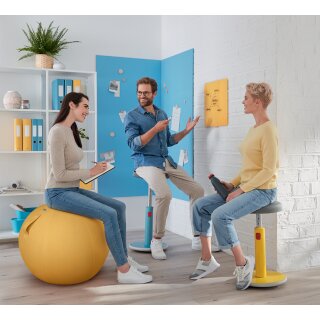 LEITZ Sitz-Steh-Hocker Ergo Cosy Aktiv gelb