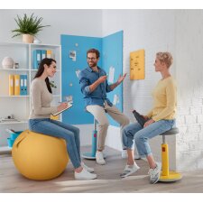 LEITZ Sitz-Steh-Hocker Ergo Cosy Aktiv gelb