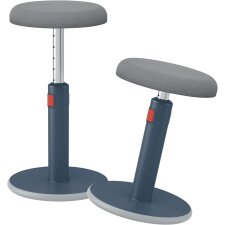 LEITZ Sitz-Steh-Hocker Ergo Cosy Aktiv grau