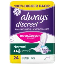 always discreet Inkontinenz-Einlage Normal Big Pack 24...