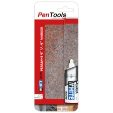 Pentel Permanent-Marker X100W Rundspitze weiß