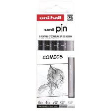 uni-ball Fineliner PIN "Comics" PF 5er Set