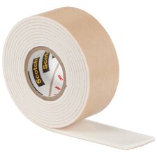 Scotch-Fix Spiegel-Montageklebeband 19 mm x 1,5 m weiß