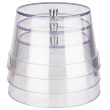 APS Tellerabdeckhaube PLUS Durchmesser: 165 mm transparent