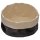 APS Brottasche Durchmesser: 200 mm hellbeige /schwarz aus Baumwolle