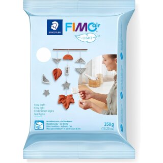 FIMO air light Modelliermasse lufthärtend weiß 350 g
