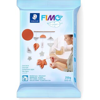 FIMO air light Modelliermasse lufthärtend terrakotta 250 g