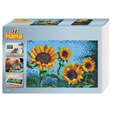 Hama Bügelperlen midi Art "Sonnenblumen"...