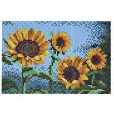 Hama Bügelperlen midi Art "Sonnenblumen" Geschenkpackung