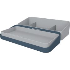 helit Mobiler Schreibtisch-Organizer schwarz