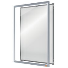 nobo Plakatrahmen Impression Pro DIN A4 silber