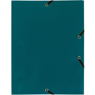 EXACOMPTA Eckspannermappe Opaque Eco DIN A4 PP grün