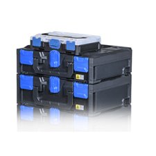 allit Kleinteilebox EuroPlus MetaBox mini 63 schwarz/blau
