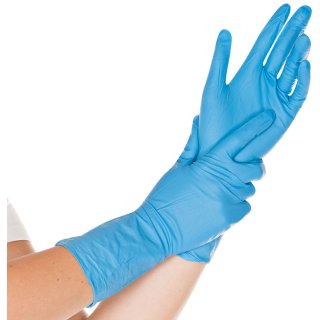 HYGOSTAR Chemikalien-Schutzhandschuh SUPER HIGH RISK XL blau 50 Stück