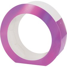 folia Metallic-Laternen-Zuschnitt 350 g/qm pink 5 Stück