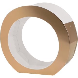 folia Metallic-Laternen-Zuschnitt 350 g/qm rosé 5 Stück