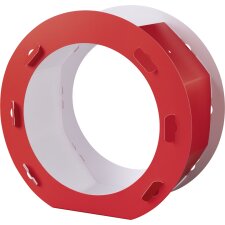 folia Rund-Laternen-Zuschnitt Durchmesser 220 mm rot 5...