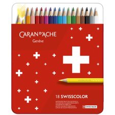 CARAN DACHE Buntstifte Swisscolor 18er Metalletui