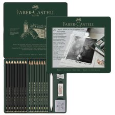 FABER-CASTELL PITT GRAPHITE Set MATT & CASTELL 9000...