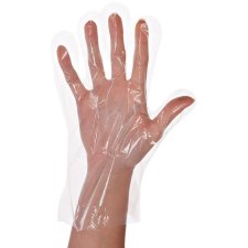 HYGOSTAR LDPE-Handschuh POLYCLASSIC SOFT L transparent...