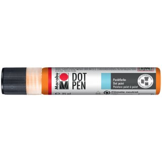 Marabu Punktfarbe Dot Pen 25 ml zinnoberrot hell