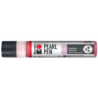 Marabu Perlenfarbe Pearl Pen 25 ml schimmer-rot