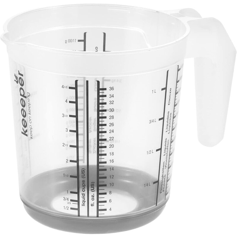 Misurino Massimo Keeeper - 1L, Antiscivolo, Con Scale Graduate, Colore Blu - Foto 12