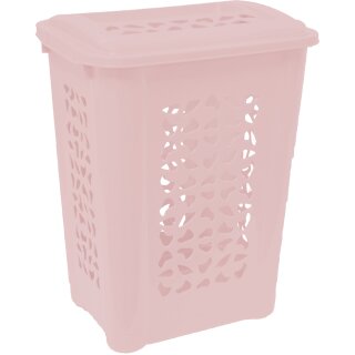 keeeper Wäschebox "per" mit Deckel 60 Liter nordic-pink