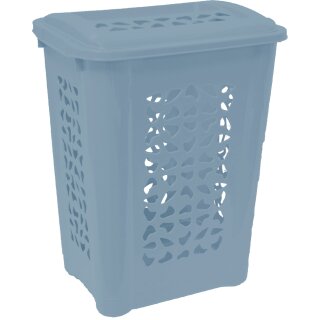 keeeper Wäschebox "per" mit Deckel 60 Liter nordic-blue