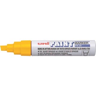 uni-ball Permanent-Marker PAINT (PX-30) Strichstärke: 4,0 - 8,5 mm gelb
