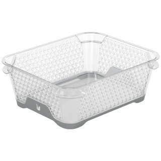 keeeper Stapelkörbchen "jonas" DIN A6 PP nordic-grey