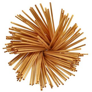 PAPSTAR Stroh-Trinkhalme "pure" 150 mm natur 250 Stück